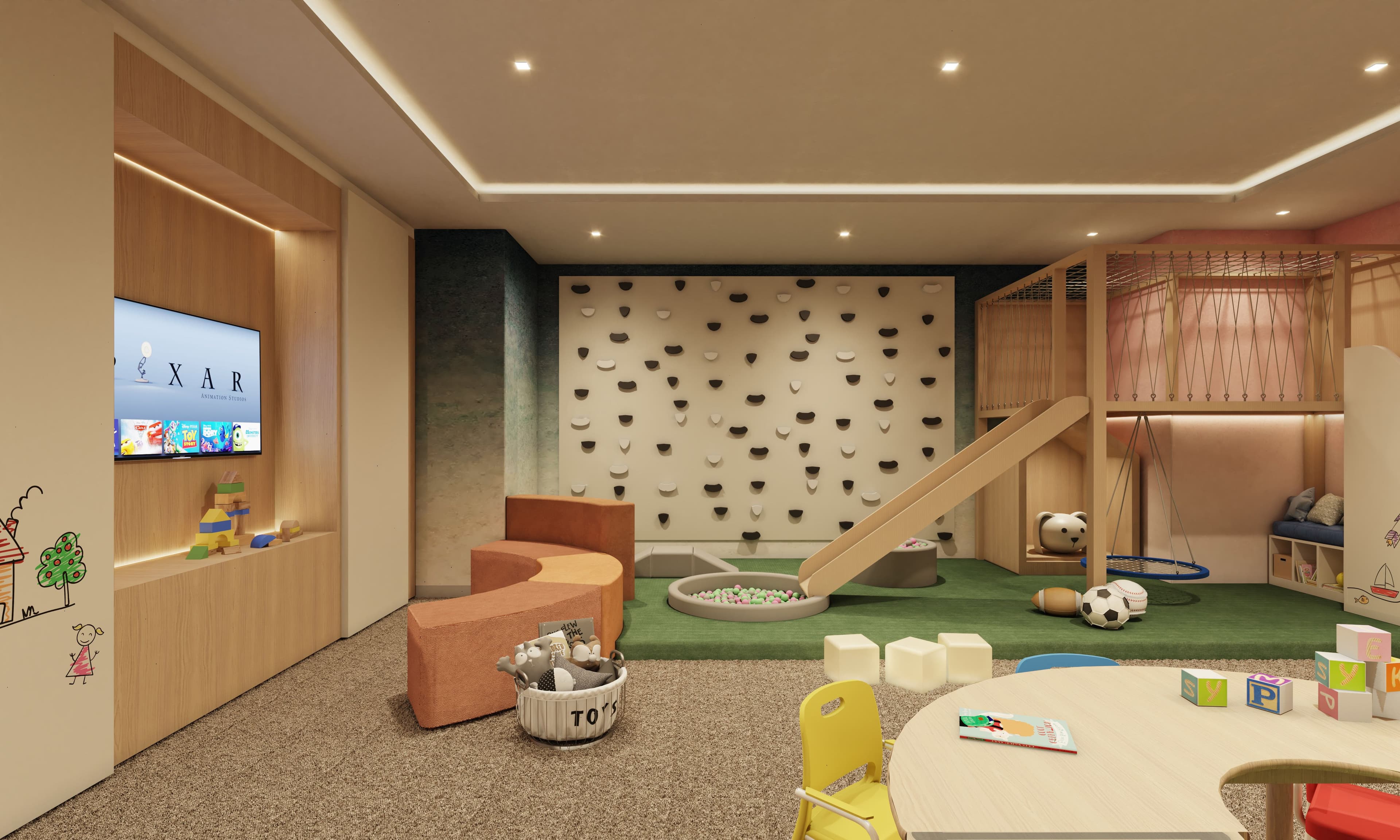 Children's playroom